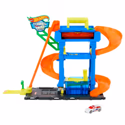 Hot Wheels City Tunnel Twist Car Wash & Color Shifters Vehicle in 1:64 Scale - Additional view 4