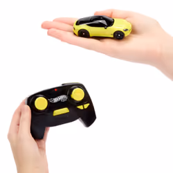 Hot Wheels 1:64 Scale Nissan Z, Battery-Powered RC Car for On- or Off-Track Play