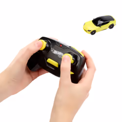 Hot Wheels 1:64 Scale Nissan Z, Battery-Powered RC Car for On- or Off-Track Play
