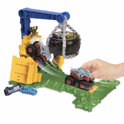Hot Wheels Monster Trucks ARENA SMASHERS RHINOMITE CHARGIN' CHALLENGE Playset - Additional view 8