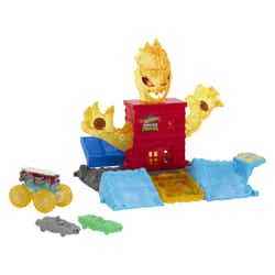 Hot Wheels Monster Trucks 5 ALARM TORCH TOWER TAKEDOWN