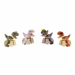 Jurassic World SURVIVAL INSTINCTS HIDDEN HATCHERS 4-PACK, 4 yr(s), Multicolour, Plastic
