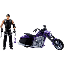 Mattel WWE Wrekkin' Slamcycle Vehicle & Figure Playset with Toy Motorcycle & Undertaker 6-inch Collectible  Launching Action & Breakaway Parts