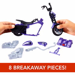 Mattel WWE Wrekkin' Slamcycle Vehicle & Figure Playset with Toy Motorcycle & Undertaker 6-inch Collectible  Launching Action & Breakaway Parts