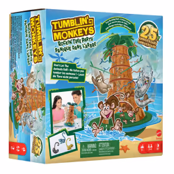 Games Tumblin' Monkeys Rockin' Tree Party, Board game, Fine motor skill (dexterity), 5 yr(s), 30 min, Family game
