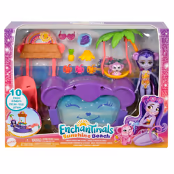 Enchantimals SUNSHINE BEACH Monkey Splash Pool Playset - Additional view 6