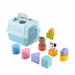 Fisher-Price FP Pets Sort & Stow Pet Carrier, 0.5 yr(s), Plastic, Multicolour