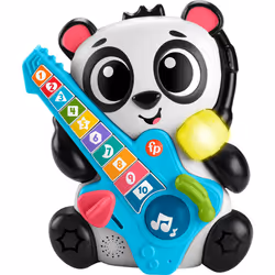 Fisher-Price Baby Learning Toy Link Squad Jam & Count Panda with Music & Lights for Ages 9+ Months  Compatible Only with Link ...
