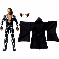 Mattel WWE Elite Collection Action Figure & Accessories Series #109 Shinsuke Nakamura 6-inch Collectible with 25 Articulatio ...