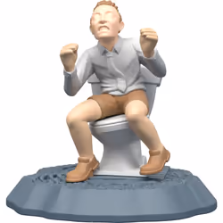 Jurassic World Bite Club Collectible Figure  Tyrannosaurus Rex Chubby Stylized Dinosaur Approx 4-Inch Figure with Accessory