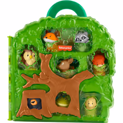 Fisher-Price Little People Forest Friends Carry Case, Animal, 1 yr(s), Multicolour