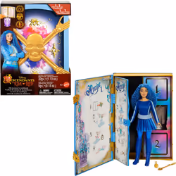 Mattel Disney Descendants: The Rise Of Red , The Sorcerer's Cookbook, Chloe, Fashion doll, Female, 4 yr(s), Girl, Multicolour