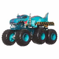 Hot Wheels Monster Trucks Big Rigs, 1:64 Scale Die-Cast Toy Truck with 6 Wheels (Styles May Vary) - Additional view 7