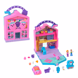 Polly Pocket POLLYVILLE Fresh Market, Shopping, 4 yr(s), Multicolour, Plastic