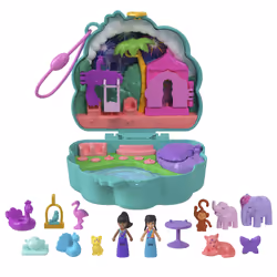 Polly Pocket PEACOCK GARDEN Compact