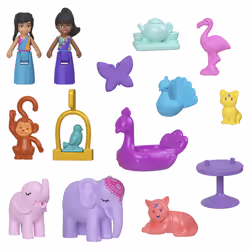 Polly Pocket PEACOCK GARDEN Compact