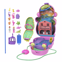 Polly Pocket Momma Monkey & Baby