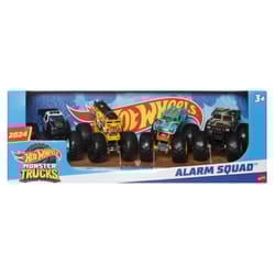 Hot Wheels Monster Trucks ALARM SQUAD 4-Pack