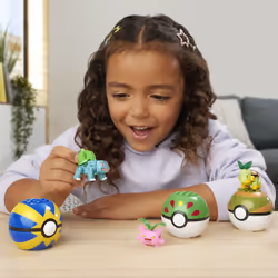 MEGA Pokémon Grass-Type Trainer Team Building Toy Kit, 4 Action Figures (118 Pieces) for Kids - Additional view 6