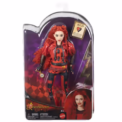 Mattel Disney Descendants: The Rise Of Red , Red, Daughter of Queen of Hearts Doll - Additional view 7