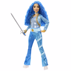 Mattel Disney Descendants: The Rise Of Red , Princess Chloe Charming, Daughter of Cinderella Doll, Fashion doll, Female, 4 yr ...