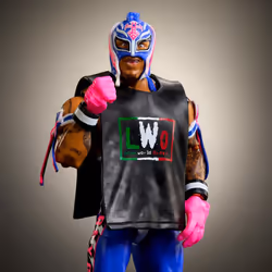 Mattel WWE Top Picks Elite Action Figure & Accessories Set  Rey Mysterio 6-inch Collectible with Swappable Hands  Ring Gear & 25 Articulatio