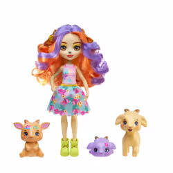 Enchantimals Golita Goat Family, Fashion doll, Female, 4 yr(s), Multicolour