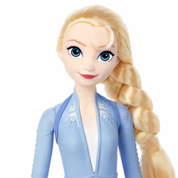 Mattel Disney Frozen Toys  Elsa Singing Adventure Fashion Doll in Signature Clothing  Sings Into the Unknown  from Disney's Frozen 2 Movie