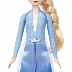 Mattel Disney Frozen Toys  Elsa Singing Adventure Fashion Doll in Signature Clothing  Sings Into the Unknown  from Disney's Frozen 2 Movie