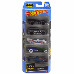 Hot Wheels Batman Vehicle 5-Pack, Vehicle set, 3 yr(s), Metal, Multicolour