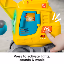 Fisher-Price Count & Stack Crane with Blocks, Lights & Sounds, Multi-Language Version - Additional view 4