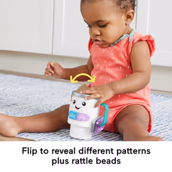Fisher-Price Laugh & Learn Wake Up & Learn Coffee Mug Baby Musical Toy, Multilanguage Version - Additional view 5