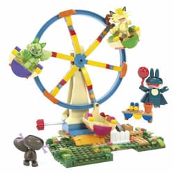 MEGA Pokémon Ferris Wheel Fun Building Toy Kit, with 4 Action Figures (393 Pieces) for Kids