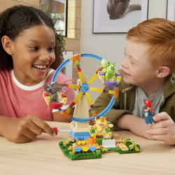 MEGA Pokémon Ferris Wheel Fun Building Toy Kit, with 4 Action Figures (393 Pieces) for Kids - Additional view 6