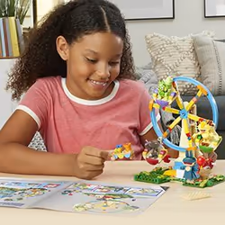 MEGA Pokémon Ferris Wheel Fun Building Toy Kit, with 4 Action Figures (393 Pieces) for Kids - Additional view 7