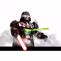 Fisher-Price Imaginext STAR WARS Darth Vader Bot 2+ Ft Toy, Lights Sounds & Stormtrooper Character Key - Additional view 8