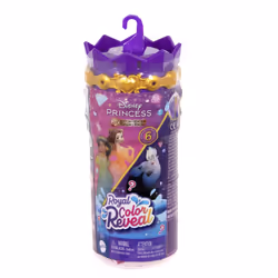 Disney Princess ROYAL COLOR REVEAL Small Doll CDU - Additional view 2