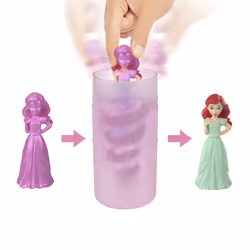 Disney Princess ROYAL COLOR REVEAL Small Doll CDU - Additional view 5