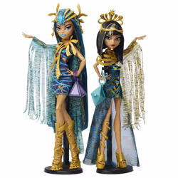 Monster High MUMMY MAJESTIES Doll Two-Pack, Fashion doll, Female, 6 yr(s), Boy/Girl, Multicolour