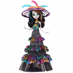 Monster High HOWLIDAY SKELITA CALAVERAS Doll, Fashion doll, Female, 6 yr(s), Boy/Girl, Multicolour