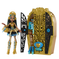 Monster High Skulltimate Secrets Monster Mysteries Playset, Cleo De Nile Doll with 19+ Surprises