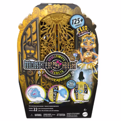 Monster High Skulltimate Secrets Monster Mysteries Playset, Cleo De Nile Doll with 19+ Surprises