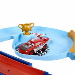Disney Pixar Cars Disney and Pixar Cars GRC Jumping Raceway Playset with 2 Toy Vehicles, Includes Lightning McQueen - Additional view 6