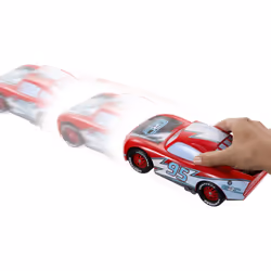 Disney Pixar Cars Disney and Pixar Cars Global Racers Cup Drift & Race Lightning McQueen Toy Vehicle with 2 Modes - Additional view 4