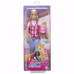 Barbie Mysteries: The Great Horse Chase “Malibu” Doll with Riding Clothes & Accessories - Additional view 4