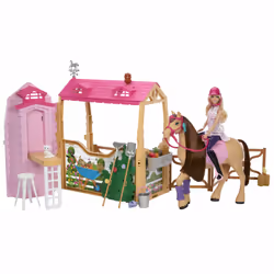 Barbie Mysteries The Great Horse Chase Ultimate Stable Playset