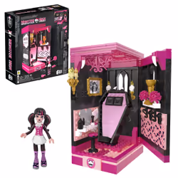 MEGA Monster High Draculaura's Boo-k Crypt