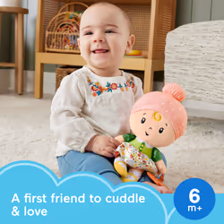 Fisher-Price Cuddle & Chime First Babydoll with Rainbow Teether - Additional view 4