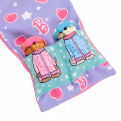 Barbie Doll & Puppy Slumber Party Playset with 2 Toy Dog Figures & 10+ Accessories, Color-Change - Additional view 5