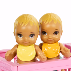 Barbie Skipper Babysitters Inc. Skipper Babysitter Doll with Twin Nursery Playset & Accessories - Additional view 4